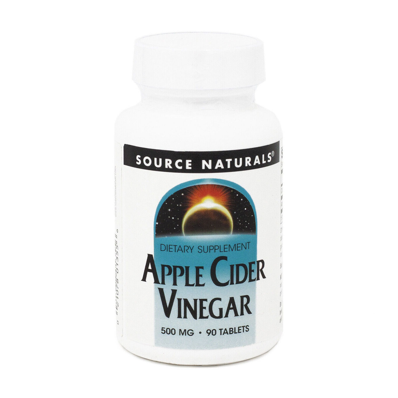 Яблучний оцет Source Naturals Apple Cider Vinegar 500 мг, 90 таблеток
